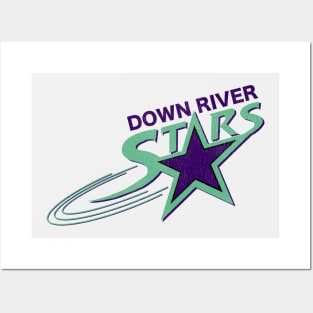 Defunct Downriver Stars Hockey Team Posters and Art